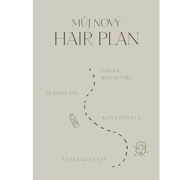 Můj nový HAIR PLAN (zkrácená verze)